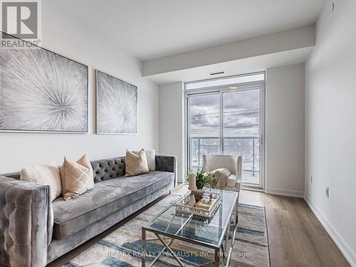 407 - 10 Lagerfeld Drive, Brampton, ON - Indoor Photo Showing Living Room