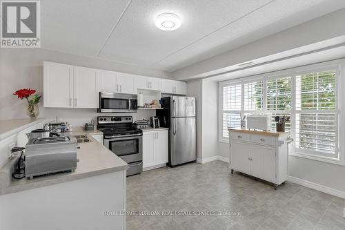 211 - 2045 Appleby Line, Burlington, ON - Indoor Photo Showing Kitchen With Double Sink