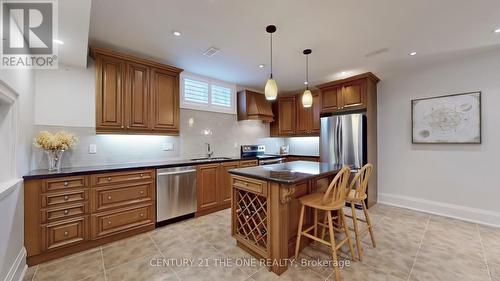 17 Creekview Avenue, Richmond Hill, ON - Indoor Photo Showing Kitchen With Upgraded Kitchen