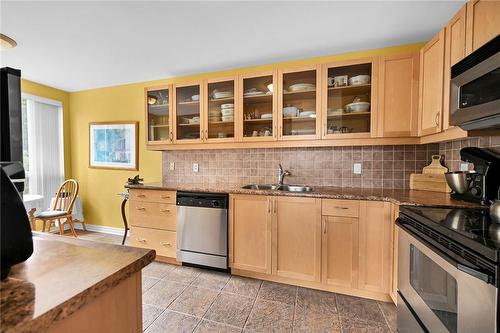 2000 Creekside Drive|Unit #305, Dundas, ON - Indoor Photo Showing Kitchen With Double Sink