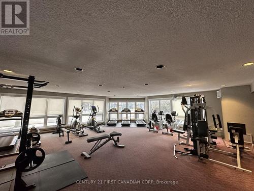 321 - 5 Jacksway Crescent, London, ON - Indoor Photo Showing Gym Room