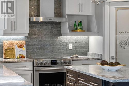 1490 Helsinki Court, Windsor, ON - Indoor Photo Showing Kitchen With Upgraded Kitchen