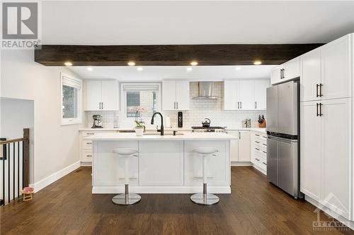 Kitchen - 2114 Balharrie Avenue, Ottawa, ON - Indoor Photo Showing Kitchen With Stainless Steel Kitchen With Upgraded Kitchen