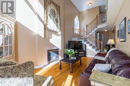 62 Clydesdale Avenue, Ottawa, ON - Indoor Photo Showing Living Room With Fireplace