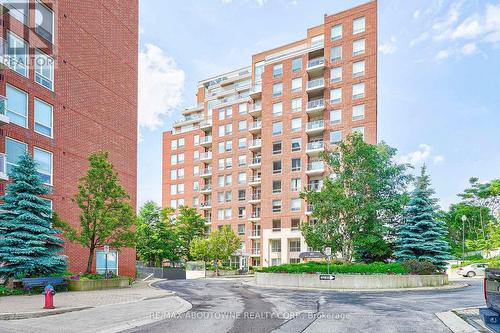 204 - 40 Old Mill Road, Oakville, ON - Outdoor With Balcony With Facade