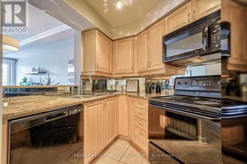 204 - 40 Old Mill Road, Oakville (Old Oakville), ON - Indoor Photo Showing Kitchen With Double Sink