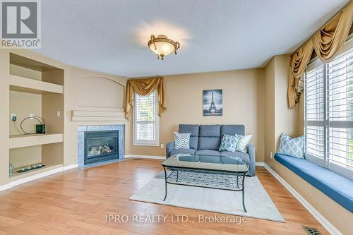 2251 Kenneth Crescent, Burlington, ON - Indoor Photo Showing Living Room With Fireplace