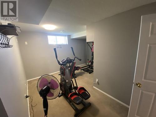 4932 Hundal Drive, Terrace, BC - Indoor Photo Showing Gym Room