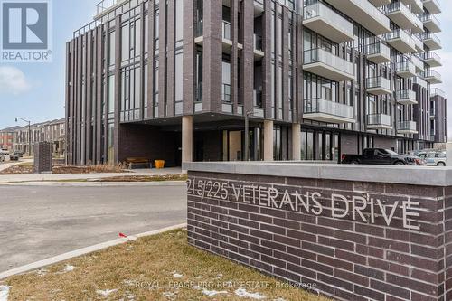 507 - 225 Veterans Drive, Brampton, ON - Outdoor With Balcony