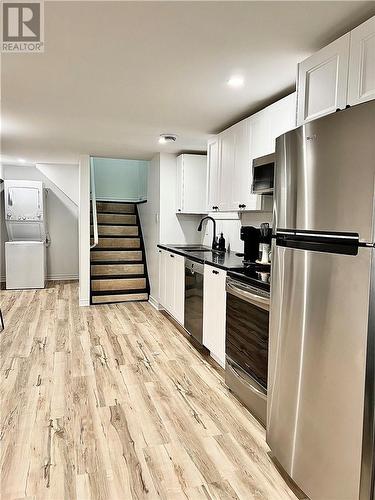 1190 Lorraine Street, Sudbury, ON - Indoor Photo Showing Kitchen With Stainless Steel Kitchen