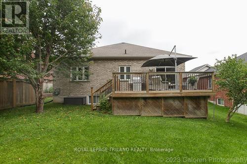 592 Clearwater Crescent, London, ON - Outdoor With Deck Patio Veranda With Exterior