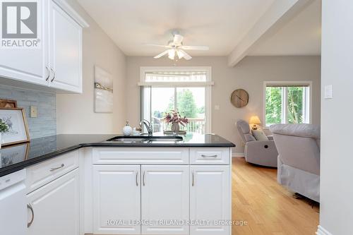 Unit 30 - 9 Cadeau Terrace, London, ON - Indoor Photo Showing Kitchen With Double Sink