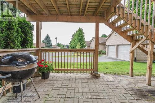 Unit 30 - 9 Cadeau Terrace, London, ON - Outdoor With Deck Patio Veranda With Exterior