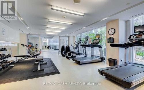 1704 - 170 Avenue Road, Toronto, ON - Indoor Photo Showing Gym Room