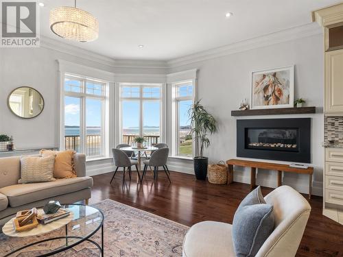 6 Wareham Estates, Conception Bay South, NL - Indoor Photo Showing Living Room With Fireplace