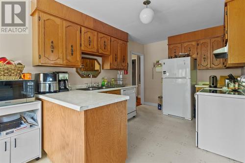 6 Hussey'S Road, Paradise, NL - Indoor Photo Showing Kitchen With Double Sink