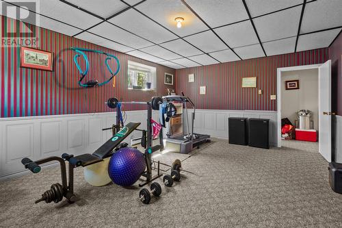 6 Hussey'S Road, Paradise, NL - Indoor Photo Showing Gym Room