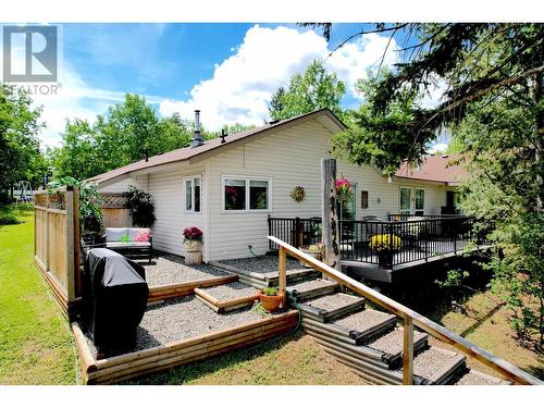 5151 Watson Lake Road, 100 Mile House, BC - Outdoor With Deck Patio Veranda With Exterior