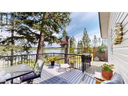 5151 Watson Lake Road, 100 Mile House, BC - Outdoor With Deck Patio Veranda With Exterior