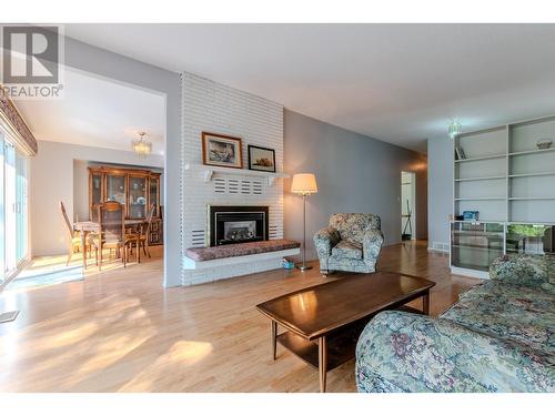 412 Williams Crescent, Prince George, BC - Indoor Photo Showing Living Room With Fireplace