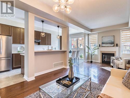 31 Kamori Road, Caledon, ON - Indoor Photo Showing Living Room With Fireplace