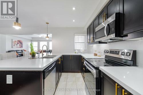 84 - 1000 Asleton Boulevard W, Milton, ON - Indoor Photo Showing Kitchen With Upgraded Kitchen