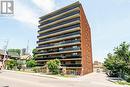 402 - 81 Charlton Avenue E, Hamilton, ON  - Outdoor With Balcony With Facade 