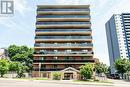 402 - 81 Charlton Avenue E, Hamilton, ON  - Outdoor With Balcony With Facade 