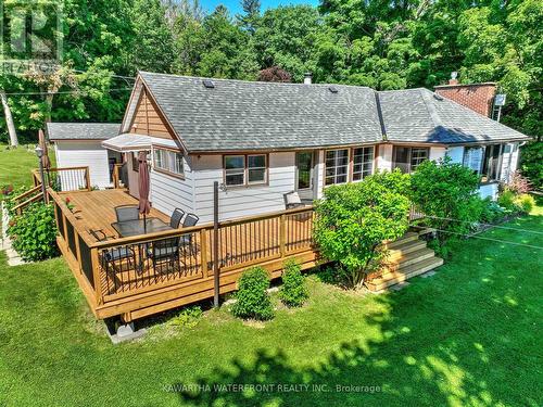 210 Wrenhaven Road, Kawartha Lakes, ON - Outdoor With Deck Patio Veranda