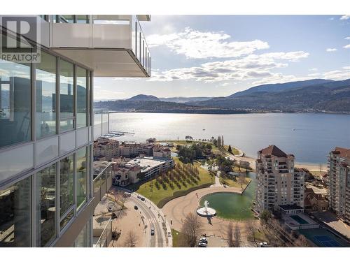 1191 Sunset Drive Unit# 2706, Kelowna, BC - Outdoor With Body Of Water With View