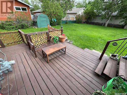 1115 Winnipeg Avenue, Milestone, SK - Outdoor With Deck Patio Veranda With Exterior