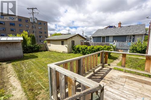 215 6Th Street E, Prince Albert, SK - Outdoor With Deck Patio Veranda With Exterior