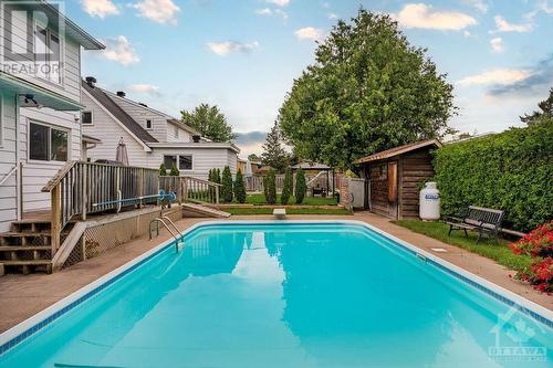 1843 Appleford Street, Ottawa, ON - Outdoor With In Ground Pool