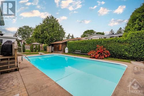 1843 Appleford Street, Ottawa, ON - Outdoor With In Ground Pool With Backyard