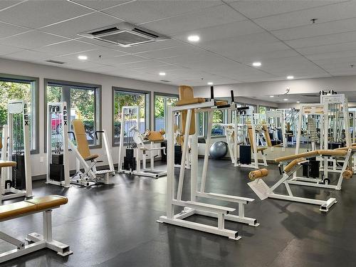 521-1600 Stroulger Rd, Nanoose Bay, BC - Indoor Photo Showing Gym Room