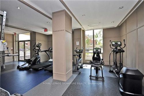 716-2480 Prince Michael Dr, Oakville, ON - Indoor Photo Showing Gym Room