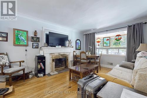 134 Hillcroft Street, Oshawa, ON - Indoor Photo Showing Living Room With Fireplace