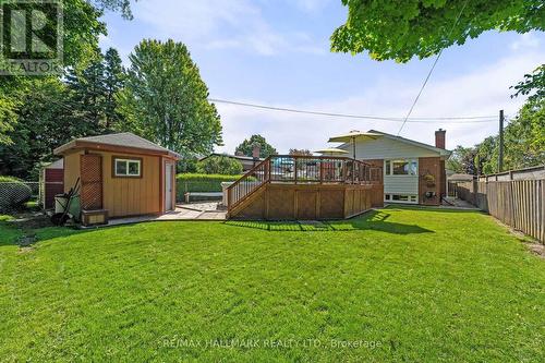 4 Panmure Crescent, Toronto, ON - Outdoor With Deck Patio Veranda With Backyard