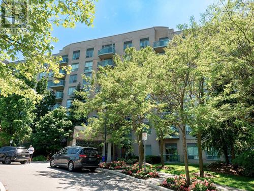 408 - 3 Ellesmere Street, Richmond Hill, ON - Outdoor With Balcony With Facade