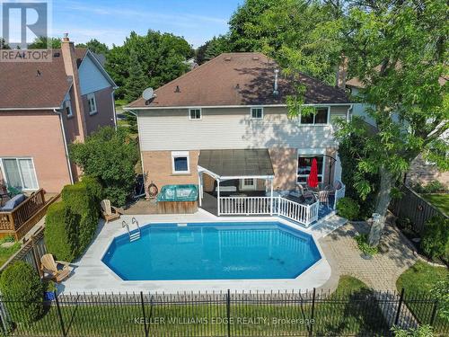 2060 Hunters Wood Drive, Burlington, ON - Outdoor With In Ground Pool