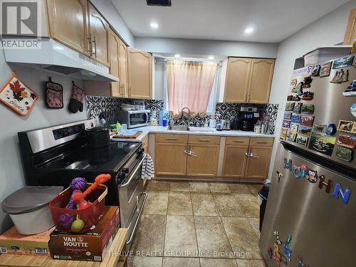 407 Griffith Street, London, ON - Indoor Photo Showing Kitchen With Double Sink