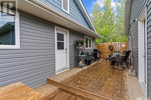 307 Cumming Avenue, Manitou Beach, SK - Outdoor With Deck Patio Veranda With Exterior