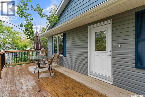 307 Cumming Avenue, Manitou Beach, SK - Outdoor With Deck Patio Veranda With Exterior