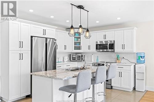 85 Warner Street, Moncton, NB - Indoor Photo Showing Kitchen With Stainless Steel Kitchen With Upgraded Kitchen