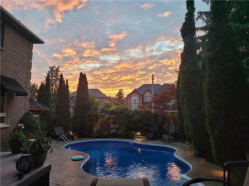 2187 Brays Lane, Oakville, ON - Outdoor With In Ground Pool