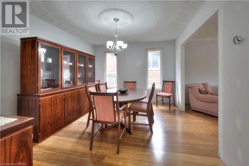 6 Hoddle Crescent, Kitchener, ON - Indoor Photo Showing Dining Room