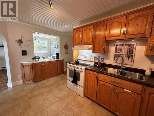 6 Pumphouse Road, Botwood, NL - Indoor Photo Showing Kitchen With Double Sink