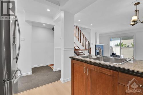 2402 Orient Park Drive, Ottawa, ON - Indoor Photo Showing Kitchen With Double Sink