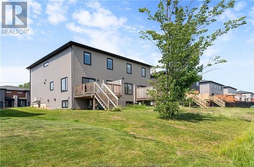 193 Francfort, Moncton, NB - Outdoor With Deck Patio Veranda With Exterior