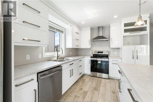 193 Francfort, Moncton, NB - Indoor Photo Showing Kitchen With Double Sink With Upgraded Kitchen